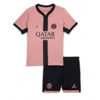 Echipament fotbal Paris Saint-Germain Tricou Treilea 2024-25 pentru copii maneca scurta (+ Pantaloni scurti)